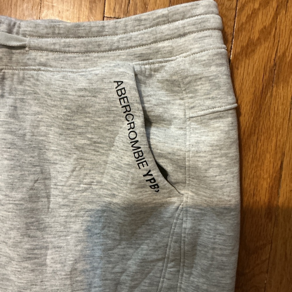 Abercrombie & Fitch Kids Light Gray Joggers